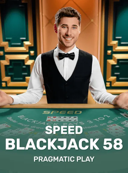 Speed Blackjack 58 game tile